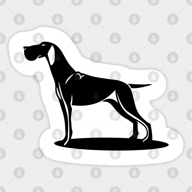 Hunter Dog Sticker by Whatastory